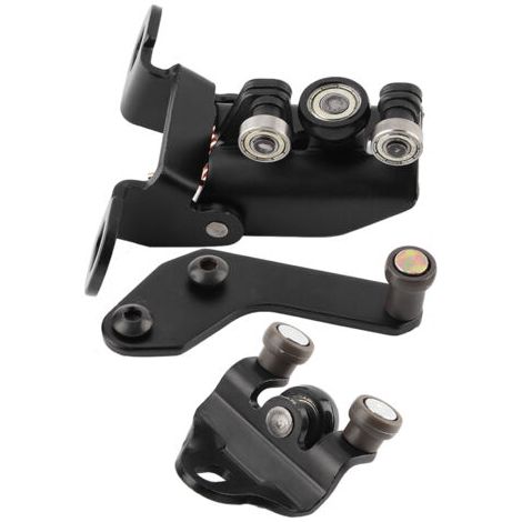 3-teilige Schiebetür-rollenführung – Kompatibel Mit Ford Transit 2000–2013 – Metall Und Kunststoff – Einfache Installation – Ac11-v268k35