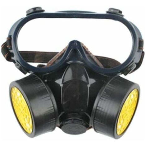 Doppeltank-gasmaske Anti-staub-formaldehyd/lack-fei Yu