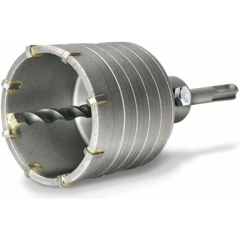 Lochsägen-trockenkernbohrer Ø 68 Mm + 110 Mm Sds Plus-adapter + 8 X 110 Mm Zentrierbohrer
