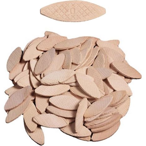 Montageleisten Größe 20, Packung À 100 Stück, Lamello, Flachdübel Aus Hochwertigem Buchenholz Für Tischler Und Heimwerkerprojekte, Für Holzfräse/fräsmaschine