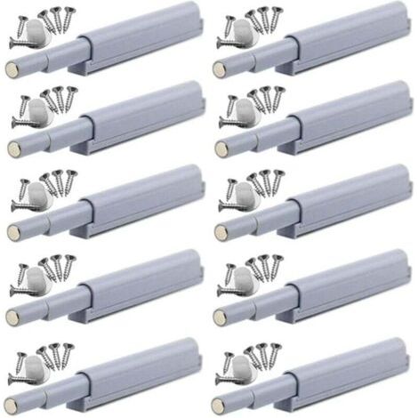 Push-open-magnet-möbelschnäpper – 10 Stück – Pom-kunststoffmaterial Und Neodym-magnet – Einfaches Öffnen Ohne Griff