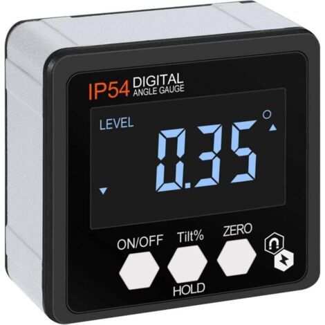 Magnetischer Lcd-digital-neigungsmesser, Digitaler Neigungsmesser, Tragbarer Neigungsmesser Mit Hintergrundbeleuchtung, Ip54 Wasserdicht, Mit Batterien Und Bedienungsanleitung Xxw
