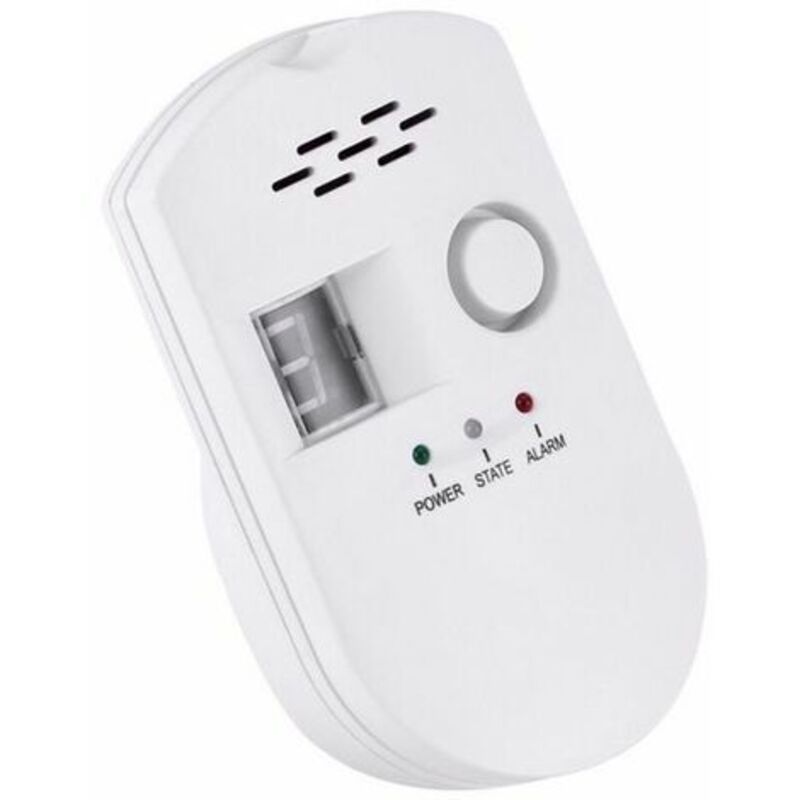 Gaswarngeräte, Erdgaswarngerät, Multigaswarngerät Mit Steckdose Für Erdgas Und Flüssiggas (gassensor)