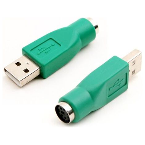 Ps/2-auf-usb-adapter, Usb-stecker Auf Ps/2-buchse, Ps/2-auf-usb-tastatur-adapter, Ersatz Für Computer-maus-anschluss Und Tastatur