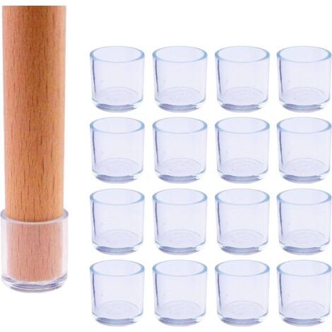 Packung Mit 16 Stuhlbeinkappen, Silikon-schutzhüllen, Rund, Durchmesser: 22 Mm