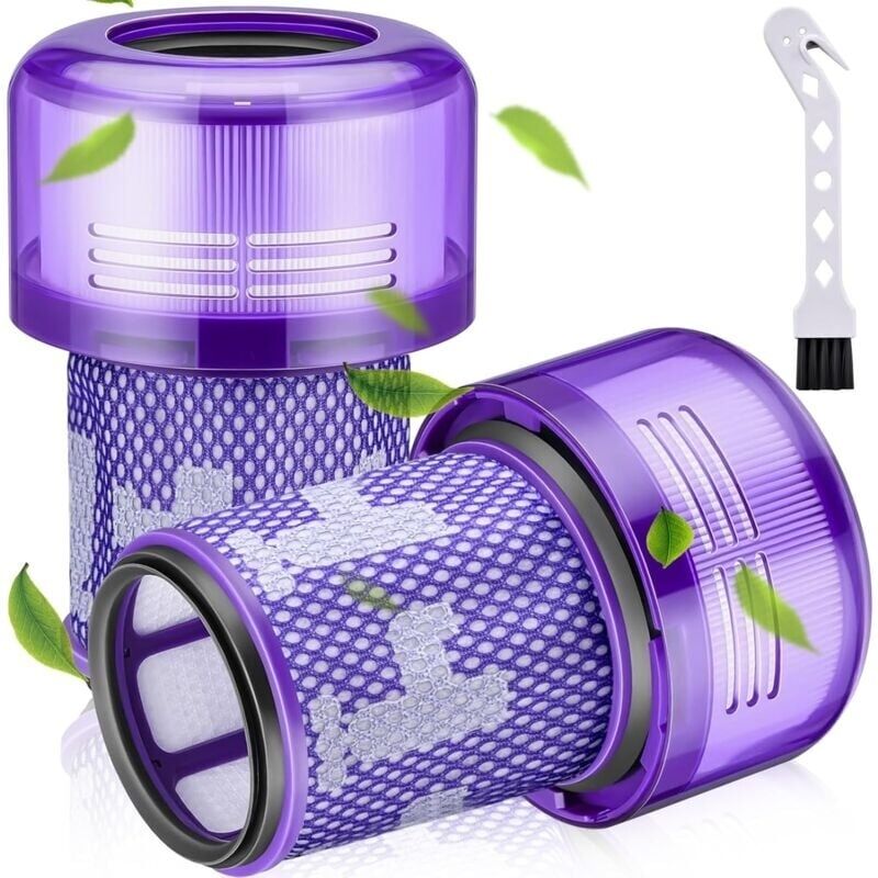 2er-set Filter Für Staubsauger Dyson V12, Filter Für Staubsauger Dyson V12 Slim, Hepa-ersatzfilter Für Staubsauger Dyson V12 Detect Absolute Extra, Ersatz Nr. 971517-01
