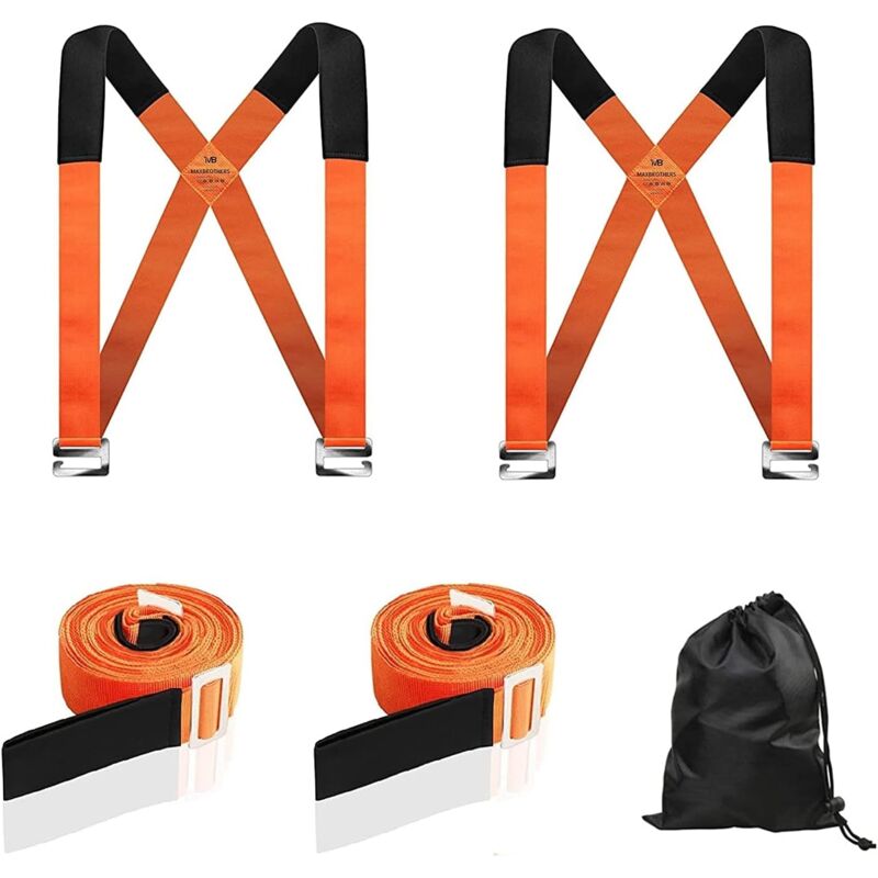 Transport- Und Hebegurte, Hebe- Und Transportsystem Für 2 Personen, Tragkraft Bis 250 Kg, Zum Einfachen Bewegen, Transportieren Und Sichern Von Möbeln.