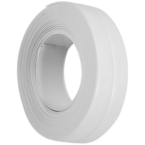 Selbstklebender Badewannenwand-dichtungsstreifen, Küchenspüle, Beckenrandverkleidung (1 Weiß, 22 Mm X 3,2 M)