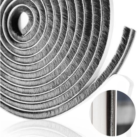 Cyslmuk – Selbstklebende Tür- Und Fensterdichtung, 9 Mm X 15 Mm X 6 M – Hochdichter Filz Zum Abdichten Und Schallschutz – Langlebig Und Flexibel