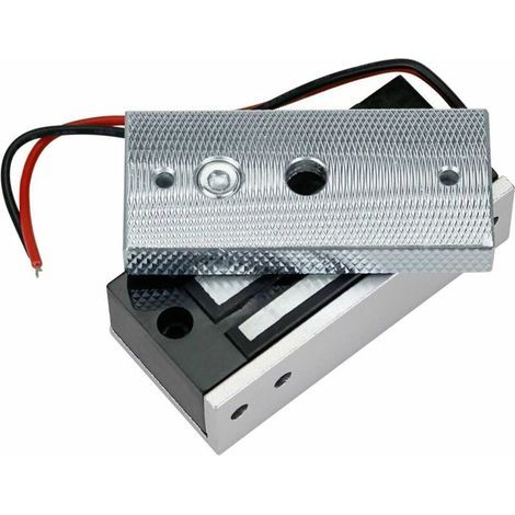 Elektrisches Magnetisches Gehäuse, 60 Kg, 135 Pfund. Elektromagnetisches Gehäuse Für Zugangskontrollsystem, Magnetische Türverriegelung Dc 12 V, Außen- Und Innensicherung