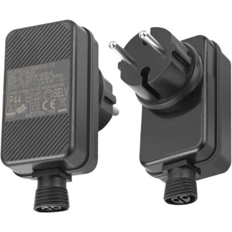 2er-pack 12v 2a 24w Led-netzteil: Wasserdichter Ip44-wechselstromadapter Für Beleuchtung, Netzadapter, Eu-steckeradapter