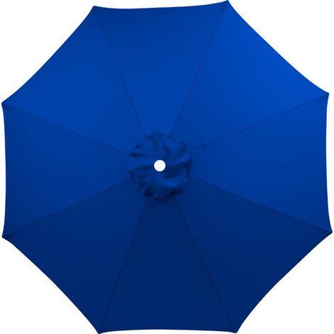 Rechange-housse Für Sonnenschirm, 8 Schirme, 3 M, Undurchlässig, Uv-beständig, Rechange-gewebe, Bleu Royal