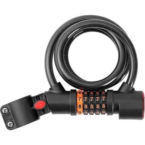 Anti-ventil-kabel Für Das Fahrrad Mit 5-zoll-code Und Mehr Als 100 % Sicherheitskraft