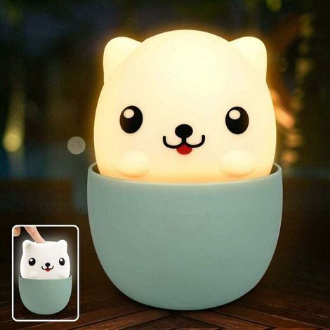 Baby-led-nachtlicht, Baby-baby-nachtlicht, Wiederaufladbare Led-nachtlampe Über Usb Mit Taktiler Steuerung, Silikon-lampe, Baby-geschenk, Jubiläums-geschenk, Weihnachten, Jubiläum-