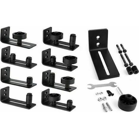 Kit De Système De Porte Coulissante, Kit De Ferrures Pour Portes Coulissante-