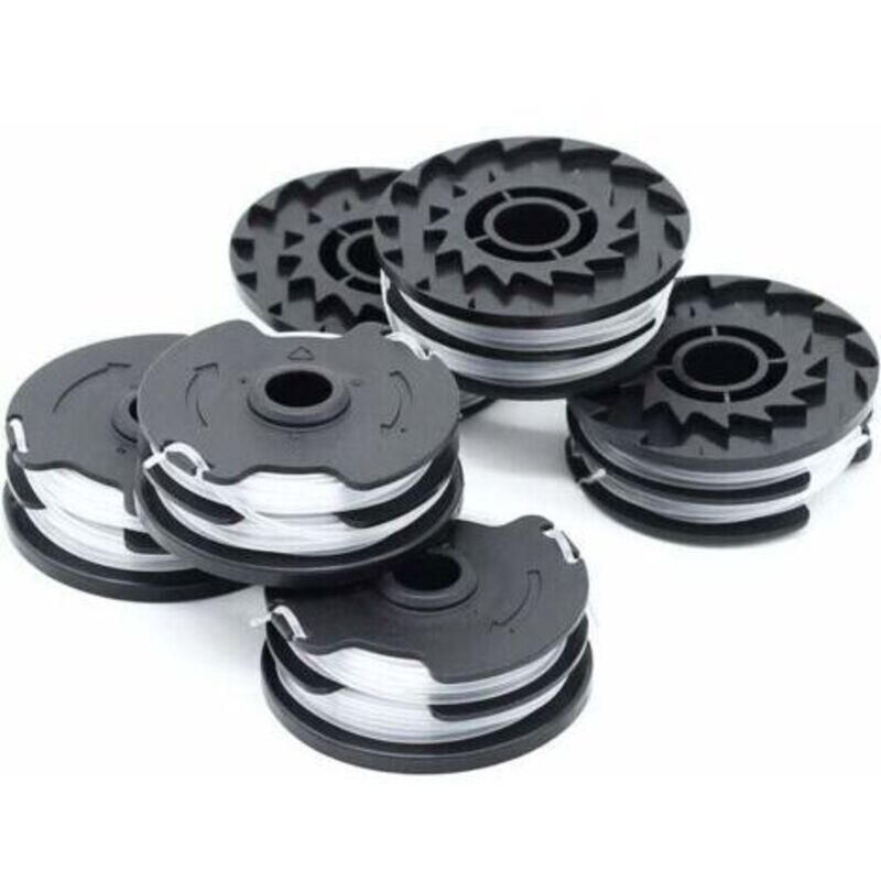 6er-set Nylon-filzspulen 1,6 Mm Für Parkside Longueur 2 X 4 M, Wirksam Und Langlebig – 20 Li