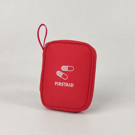 Mini-erste-hilfe-set, Leere Medikamentenbox, Notfall-aufbewahrungstasche, Organizer Für Medizinische Versorgung Für Wandern, Camping, Reisen, Familie Und Outdoor
