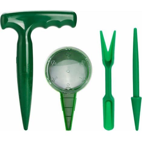 Mini-gartengeräte, Gartenwerkzeug-sämaschine, Samenpflanzgefäß Für Sukkulenten Oder Topfpflanzen, Kinder-gartenset Für Innen- Und Garten, 4-tlg