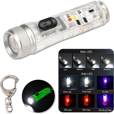 Aufladbare Außentasche Über Usb S11, Mini-taschenlampe Mit Leistungsstarker Elektromagnetischer Absaugung, Wiederaufladbar