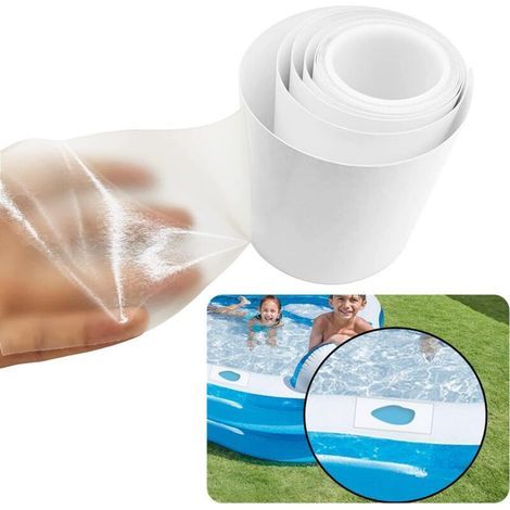 Schwimmbad-reparaturset, 7 Transparente Tpu-streifen À 100 Cm, Zur Reparatur Von Luftmatratzen, Bojen, Aufblasbaren Häusern, Aufblasbaren Spielzeugen, Planen.