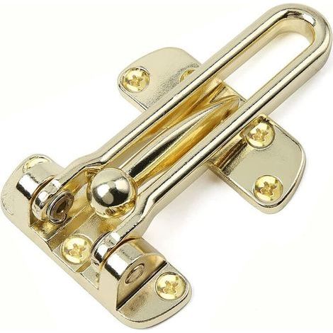 Ulisem Anti-diebstahl-türöffner, Kinderschutz-sicherheits-türschlossstopper, Schwingstange, Gold
