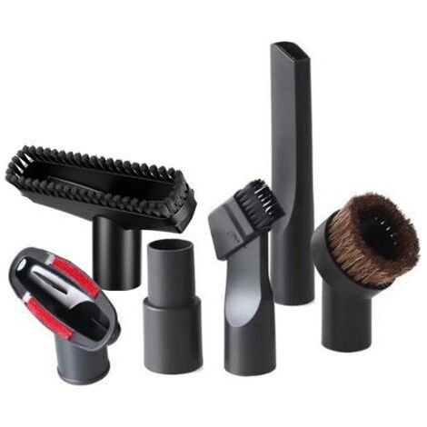 Set Aus 6 Universellen Zubehörteilen Für Staubsauger 2-in-1-saugsauger Aus Pp, Runder Durchmesser: 32 Mm