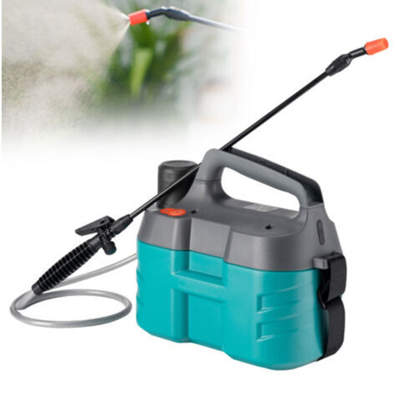 Elektrische Pumpe, Batteriebetriebene Elektrische Pumpe Für Den Garten, Elektrische 2-gallonen-zündmaschine Mit 2 Betriebsarten, Wiederaufladbare 2600-mah-batterie, Bandschneider