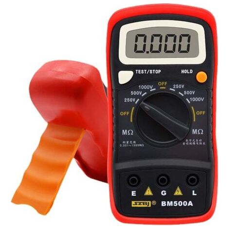 Numerisches Multimeter Bm500a 1000v, Lcd-widerstandstest, Numerischer Widerstandsrechner, Megohm-rechner, Elektrischer Tester