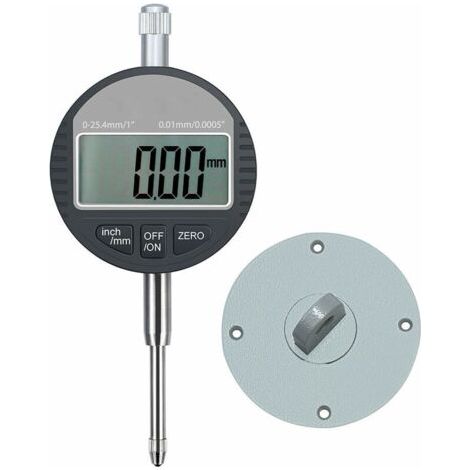 0,01-mm-messung – Hochpräzise – 4-zoll-lcd-anzeige – Integrierte Metallstruktur – Kompatibel Mit Magnetischen Magneten