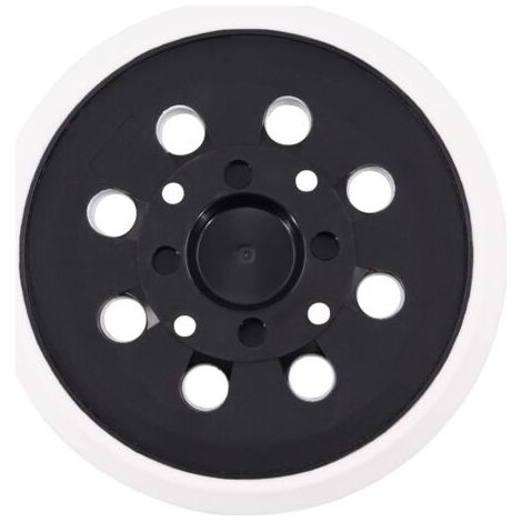 125 Mm Klett-schleifpad Mit 8 Löchern, Kompatibel Mit Poweka Bosch Pex 300 Ae Und Pex 400 Ae Exzenterschleifern (weiß)