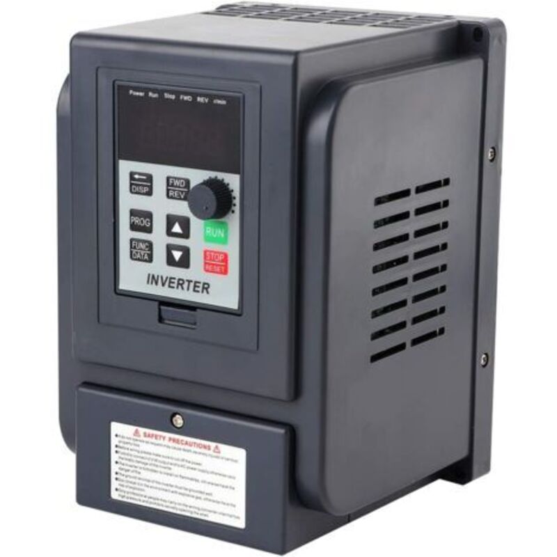 Onduleur Vfd 2,2 Kw Einphasig 220 Vac – Dreiphasig 380 Vac – Steuerung Des Betriebszustands Und Des Rotationssensors – Resistent Gegen Störungen