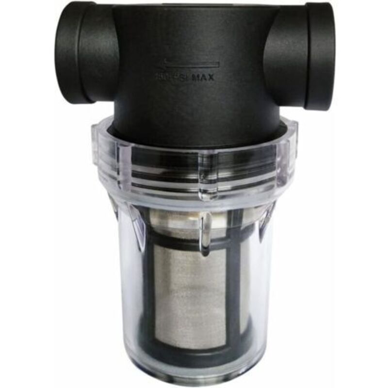 Pr Pipeline-wasserpumpenfilter 3/4 Zoll Mit 100 Mesh-edelstahlfilter, Inline-mesh-filter Für Die Gartenbewässerung