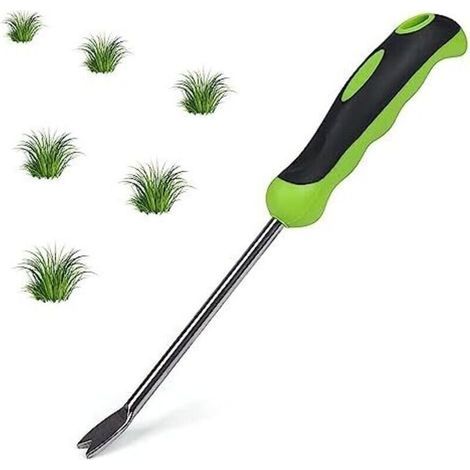 33 Cm Manuelle Jäten, Wurzelgabel, Grasgabel, Edelstahl Mit Griff, Gartengabel, Werkzeug Zum Graben, Jäten, Lösen, Geschenke Für Gärtner Und Pflanzgefäße