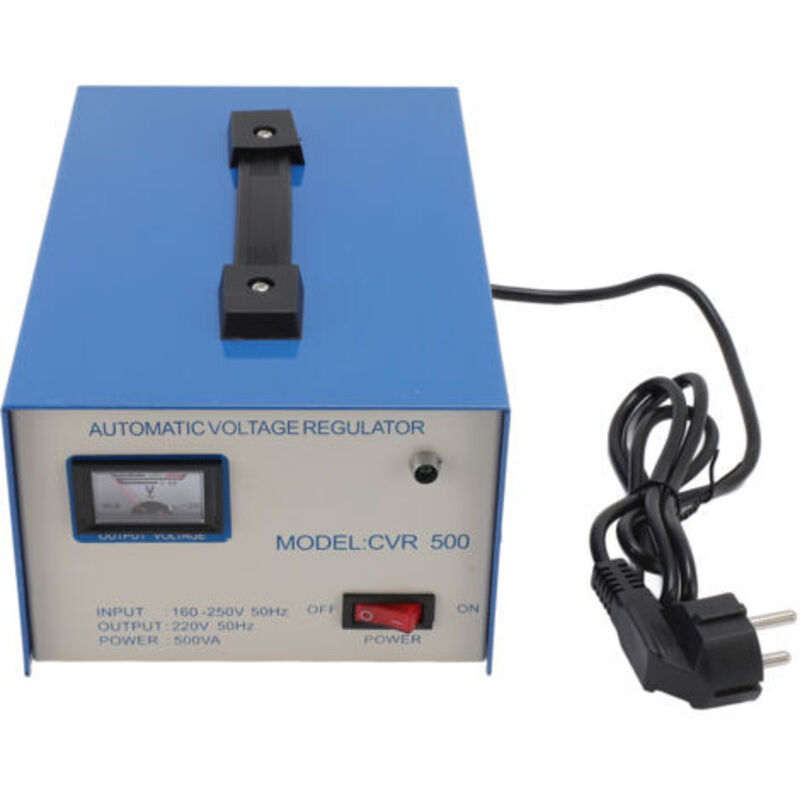 Automatischer Einphasiger Spannungsregler 500 Va – Eingang 160–250 V – Ausfall 220 V – Elektroschutzgeräte – Cvr 500 Va