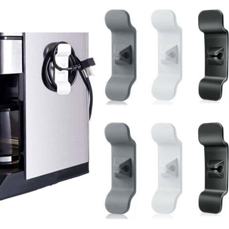 Ahlsen Kabel-organizer, 6-teiliger Gerätekabelhalter, Kabelverkürzer, Kabel-organizer Für Kleingeräte Für Mixer, Kaffeemaschinen, Heißluftfritteusen
