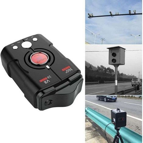 Autoradar-detektor, An Der Tür, Laser-/radar-detektor, Sprachalarm, Feueralarm Und Radar, Mehrfarbiger Oled-bildschirm, Schnelle Reaktionszeit, Alarmsystem