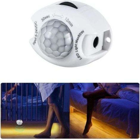 Dc 5 V/24 V Bewegungssensor, Lichtschalter Mit Pir-auto-timer, Lichtleiste Nicht Im Lieferumfang Enthalten