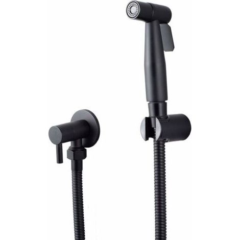 Edelstahl-bidet-wc-sprühgerät, Bidet-sprühset, Wasserhahn-sprühgerät, Wc-sprühgerät (schwarz), Sternenlicht
