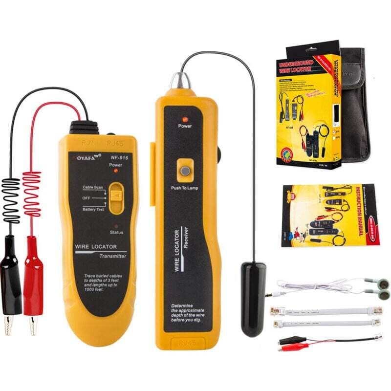 Nf-816 Kabelsucher Für Den Außenbereich, Nf-816 Wire Tracker Zum Lokalisieren Von Kindern, Kabeltest Für Kinder, Nur 2-3 Meter Lang Und 1000 Meter Lang