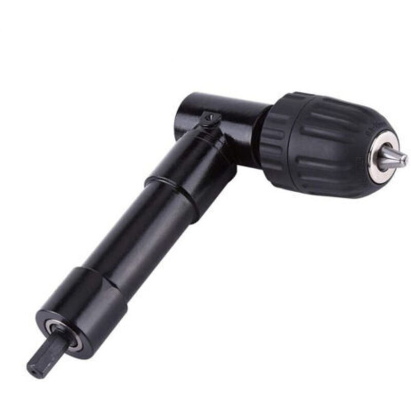 Mandrin Im Winkel Von 90° Selbstschneidend – Perceuse-adapter Für Begrenzte Räume – Serrage-kapazität 0,8 Bis 10 Mm – Sechskant-höhe 8 Mm