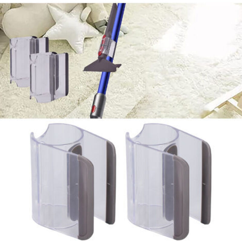Staubsauger-saugclip Für Dyson V7 V8 V10 V11, Saugkopf-aufbewahrungsclip, Verlängerungsclip, Zubehör, 2 Stück