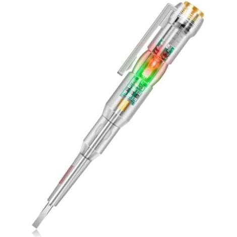 2-teiliger Schraubendreher-tester, Spannungsprüfstift, 70-250-v-stromspannungsdetektor, Elektrische Tester, Abs-gehäuse, Für Die Reparatur Von Schaltkreisen