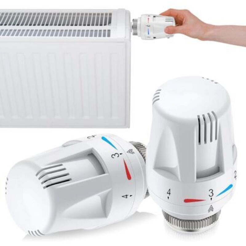 Thermostatkopf M30 X 1,5 - Frostschutz - Kompatibel Mit Kompaktheizkörpern Und Handtuchhaltern