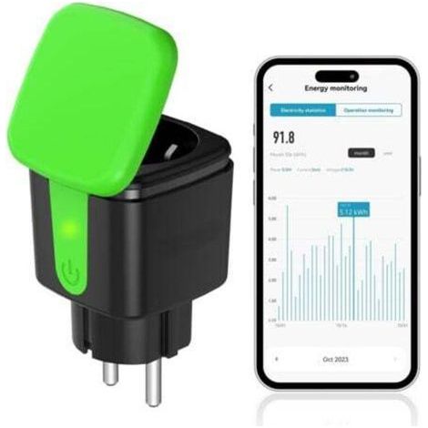 Aiper Außen-wlan, Außen-wlan, Außen-energiemesssystem, Garten-außen, Smart Plug, Kompatibel Mit Alexa Und Google Assistant