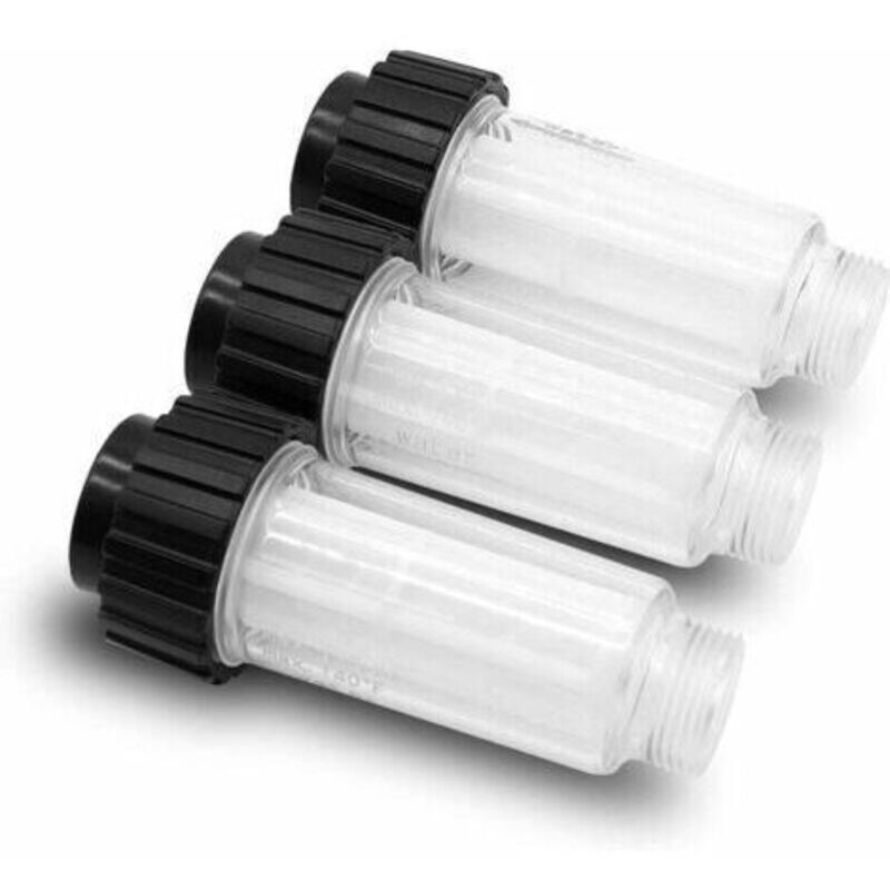 Wasserfilter Mit Filtereinsatz (5.731-050.0) Für Alle Kärcher Nettoyeurs Haute Pression Mit 3/4 Zoll-wasserhahn, Kompatibel Mit Nettoyeurs Haute Pression 4.730-059.0 – 3er-pack