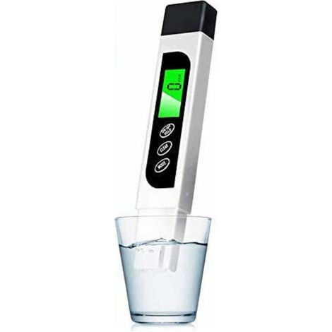 Wasserqualitätstest, Präzisionscomputer, Tds-ec-messgerät Und Temperaturteststift Mit Lcd-display Für Wasser, Trinkwasser, Hydrokultur, Schwimmbecken, Aquarien