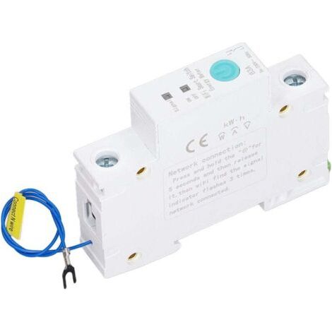 1p 63a Wifi Smart Circuit Breaker – Ac230v – Ewelink-fernbedienung – Überlast- Und Kurzschlussschutz