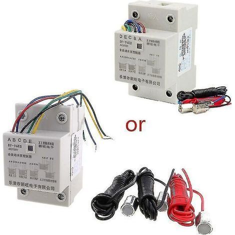 Automatischer Wasserstandsregler 10 A 220 V – Flüssigkeits-hochwasserspeicher – Pumpenunterbrecher Mit 3 Sonden – Automatische Zündung – Df-96ed