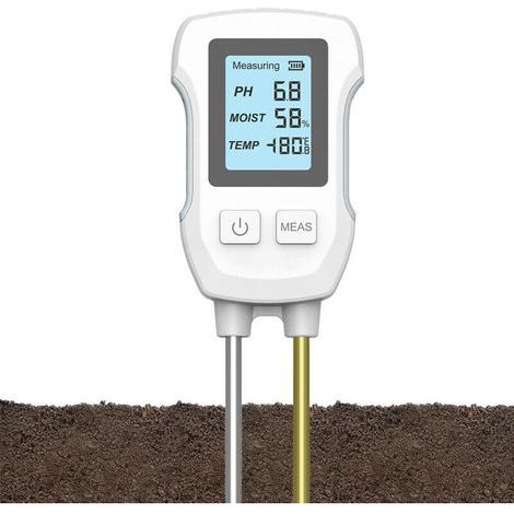 Mit Einem 3- Bis 1-stelligen Hygrometer Können Pflanzen Den Ph-wert, Die Luftfeuchtigkeit Und Die Temperatur Messen Und Sind Praktisch In Gärten, Gärten, Hütten Und Innen- Und Außenpflanzen.