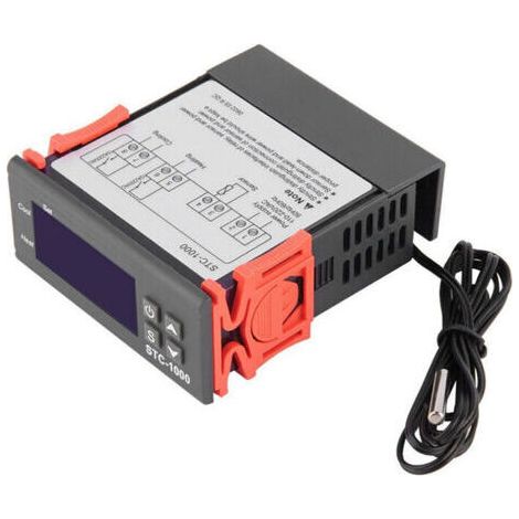 Ahlsen Stc-1000 Digitaler Temperaturregler Heizen Kühlen Celsius-thermostat Mit Sensor, Modell: 1110/220 V